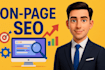 do onpage SEO and technical optimization for wordpress, wix, and shopify