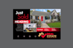 design real estate  flyer, poster, brochure and postcard