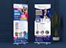 design roll up, pull up, retractable banner roller and event banner