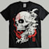 make unique tshirt design dark art japanese illustration