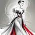 draw editorial fashion illustration, sketch