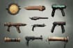 design unique weapons illustrations