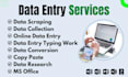 data entry, lead generation, web scrapping