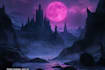 do concept art, fantasy landscapes, background scenes