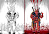 create art in comic style