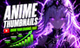 design manhwa, manga, and anime thumbnail for youtube that gets clicks