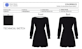 design a professional fashion tech pack