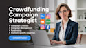 be your crowdfunding campaign manager on kickstarter indiegogo and gofundme