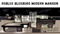 create a modern mansion on roblox bloxburg