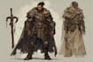 create a fantasy character concept art