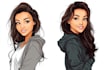 create cartoon character or avatar in vectors