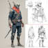 character design and concept art