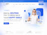 professional figma, xd, psd website design mockup