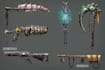 design unique weapons illustrations