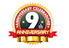 design modern minimalist anniversary logo