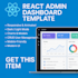create a modern react admin dashboard UI with performance