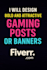 design bold and attractive gaming posts banners using canva