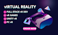 create unity game ios,android, PC, webgl, web3,oculus, ai
