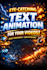 create short 30 seconds text animation video
