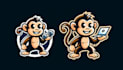 make elegant monkey mascot logo  for you in one day