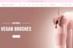 design cosmetics website skincare website makeup shopify store makeup spa store