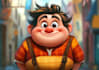 draw a disney style cartoon character