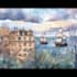 draw original watercolor landscape or architecture art