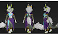 create, rig  3d furry avatar 3d vrchat avatar anime furry nsfw vr character
