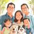 cartoonize your couple portrait