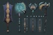 design unique weapons illustrations