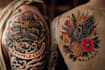 make a traditional japanese irezumi tattoo