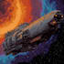 create spaceship concept art for you
