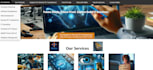 develop a professional website with backend using python and mysql