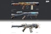 design unique weapons illustrations