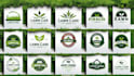 do landscape, trimming, agriculture, eco lawn care logo