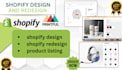 create shopify dropshipping store with SEO, product setup redesign
