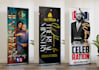 dez9n backdrop,step and repeat, retactable banner in 3 hrs