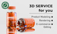 do 3d modeling, rendering for your beauty products