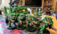 sculpt, print, paint and kitbash 3d miniatures, warhammer 40k,dnd trench crusade