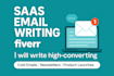 write an email for the saas niche