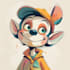 draw disney cartoon style character design