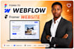 design and develop webflow website, convert figma to webflow or framer website