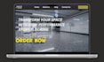 design dynamic epoxy flooring website epoxy coating landing page epoxy website