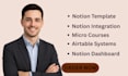 design micro courses or notion dashboards airtable crm,kajabi courses