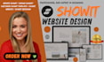 customize showit template, redesign showit, build showit website, update showit