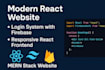 build a full stack website using reactjs, nextjs, django, nodejs and mern stack