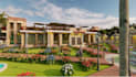 redesign theme restaurant, outdoor kitchen, solar parks, cgi landscape,forest,pv