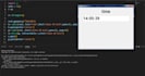 write and debug python scripts for your projects