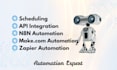 be your n8n automation expert, make com automation expert and zapier expert