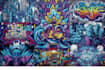create custom graffiti art designs murals and wall arts